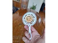 Old children's toy, pacifier, rattle