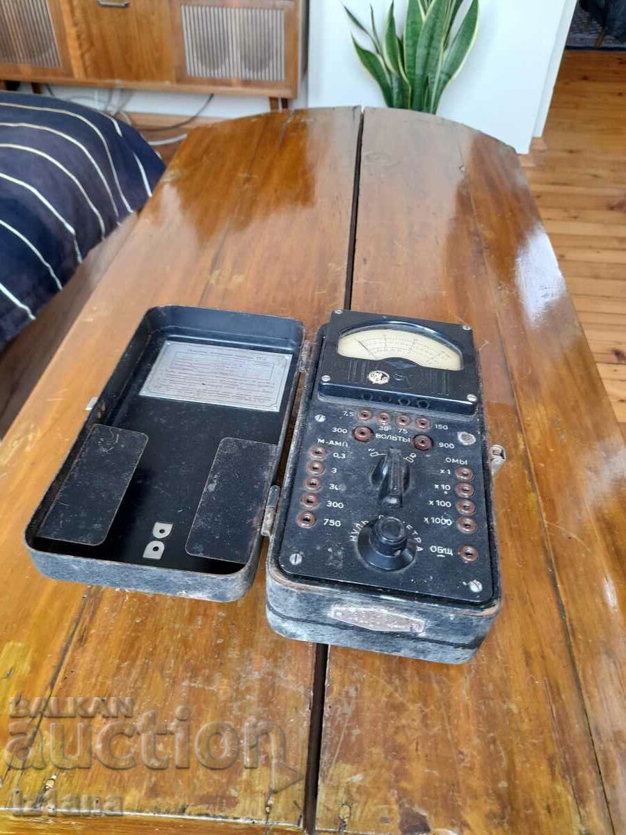 Old multimeter TT-2 with price 50.00 BGN | € 25.56 Old multimeter TT-2 with price 50.00 BGN | € 25.56