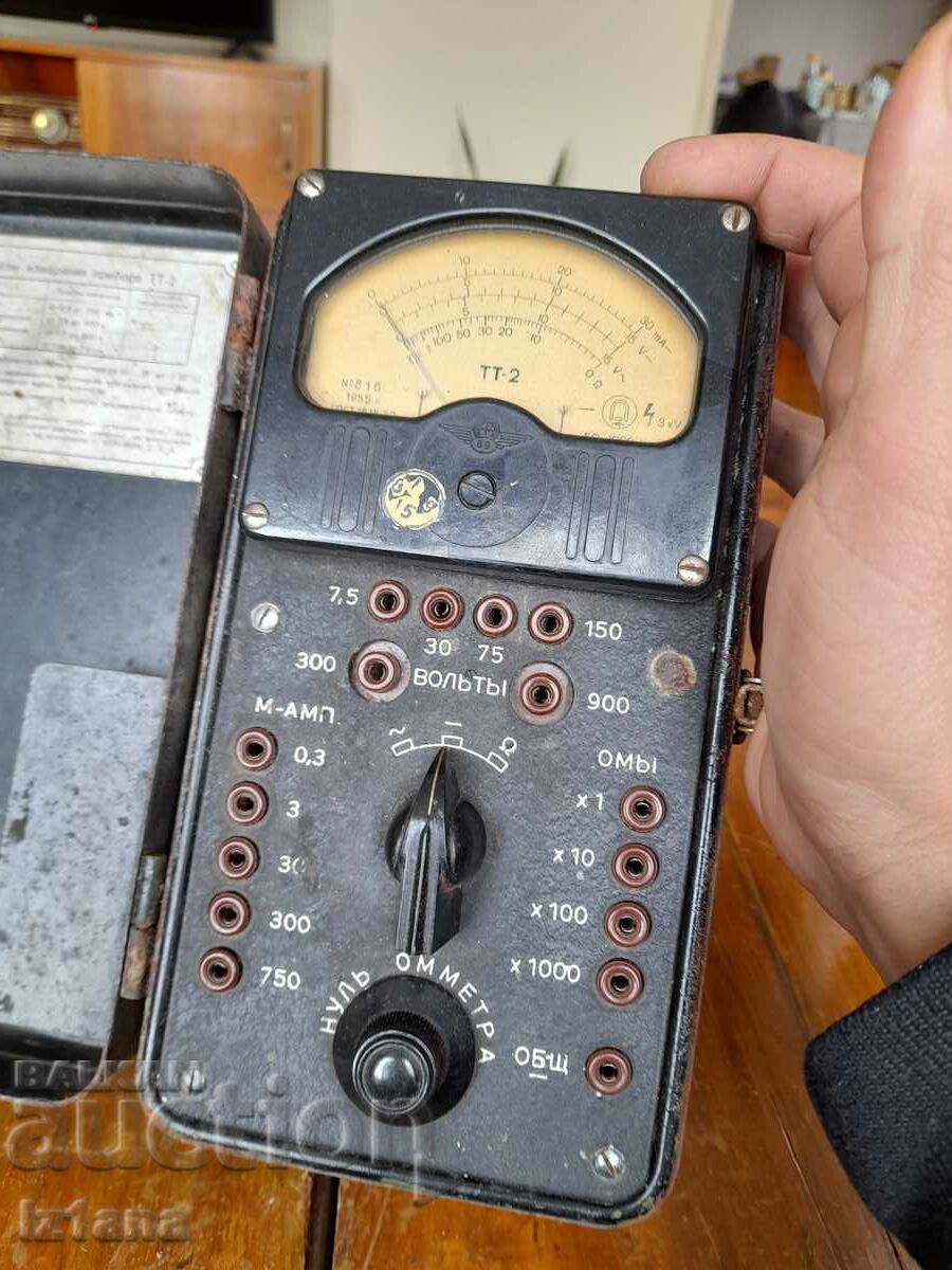 Old multimeter TT-2 - 5 Old multimeter TT-2 - 5