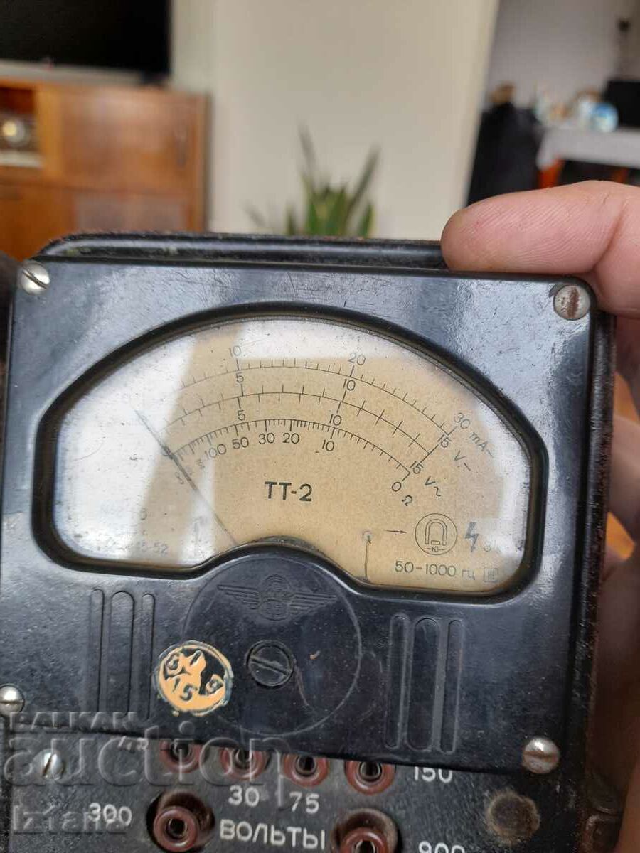Old multimeter TT-2 - 6 Old multimeter TT-2 - 6