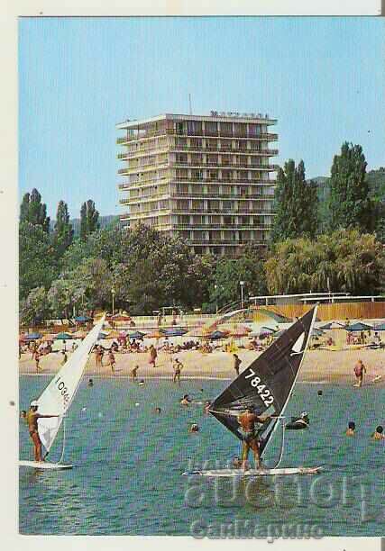 Bulgaria Varna carte poștală Nisipurile de Aur Beach 14 *