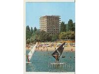 Καρτ ποστάλ Βουλγαρία Βάρνα Golden Sands Beach 14 *