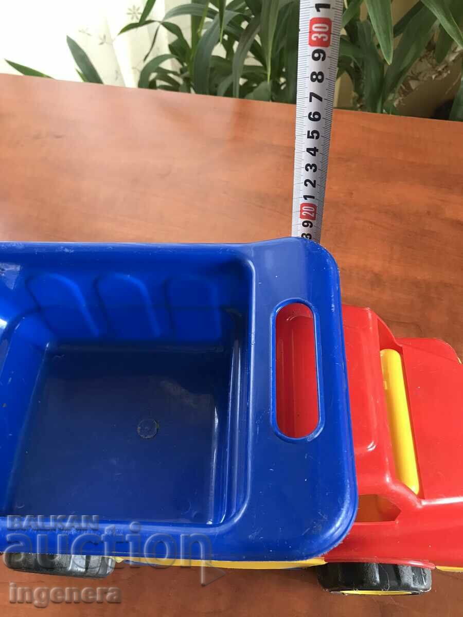 TOY TRUCK PLASTIC - 5 TOY TRUCK PLASTIC - 5