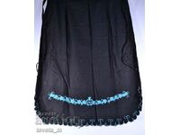 COTTON APRON FOR FOLK COSTUME WITH HAND EMBROIDERY