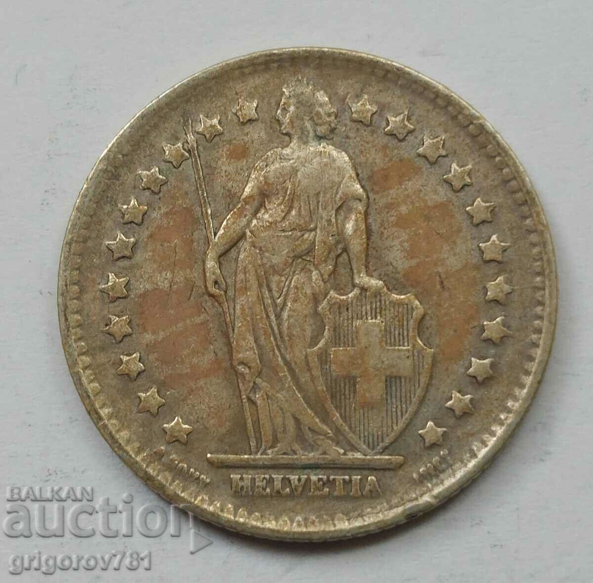 Ασημένιο 1 φράγκο Ελβετία 1945 B - Ασημένιο νόμισμα #31 με τιμή € 7.67 | 15.00 BGN Ασημένιο 1 φράγκο Ελβετία 1945 B - Ασημένιο νόμισμα #31 με τιμή € 7.67 | 15.00 BGN