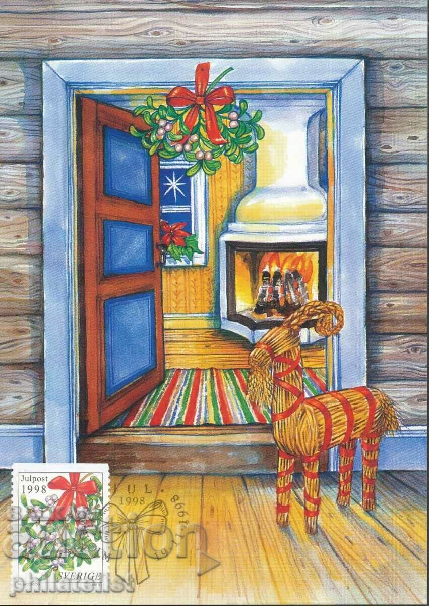 Delivery of Sweden 1998 - 5 pieces Cards Maximum - Complete series Delivery of Sweden 1998 - 5 pieces Cards Maximum - Complete series