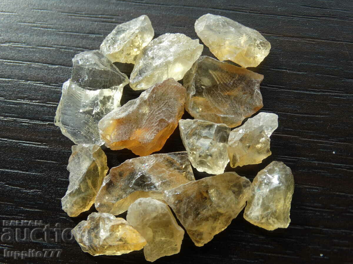 134 k natural citrine 14 pieces lot - 6