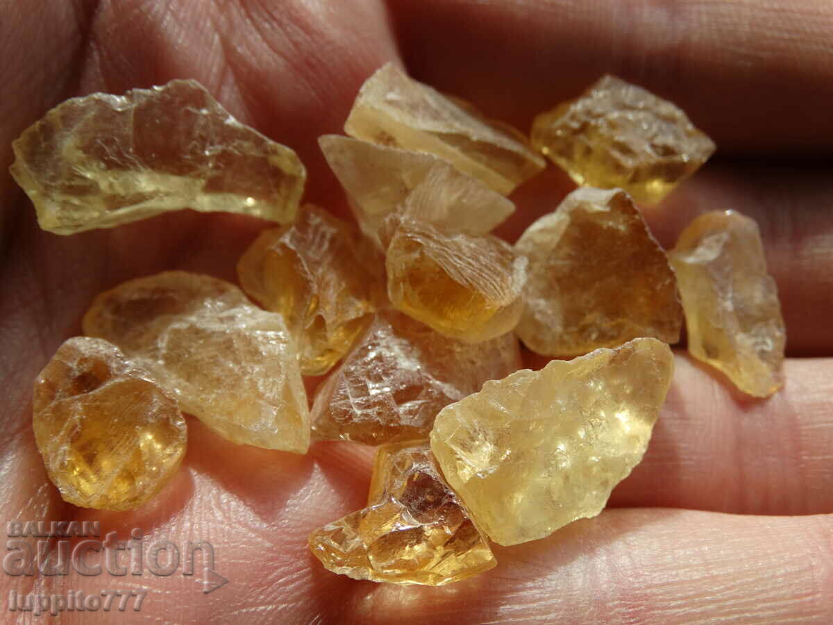 Delivery of 149 k natural citrine 13 pieces lot Delivery of 149 k natural citrine 13 pieces lot