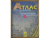 Atlas of History and Civil. 8th grade, M Boseva, Prosveta