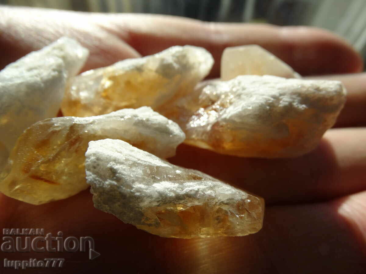 52 grams of natural citrine point 6 pieces lot - 7 52 grams of natural citrine point 6 pieces lot - 7