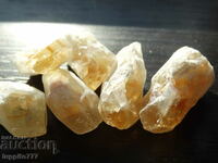 52 grams of natural citrine point 6 pieces lot