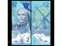 Barbados $2 2022 New Polymer Banknote UNC