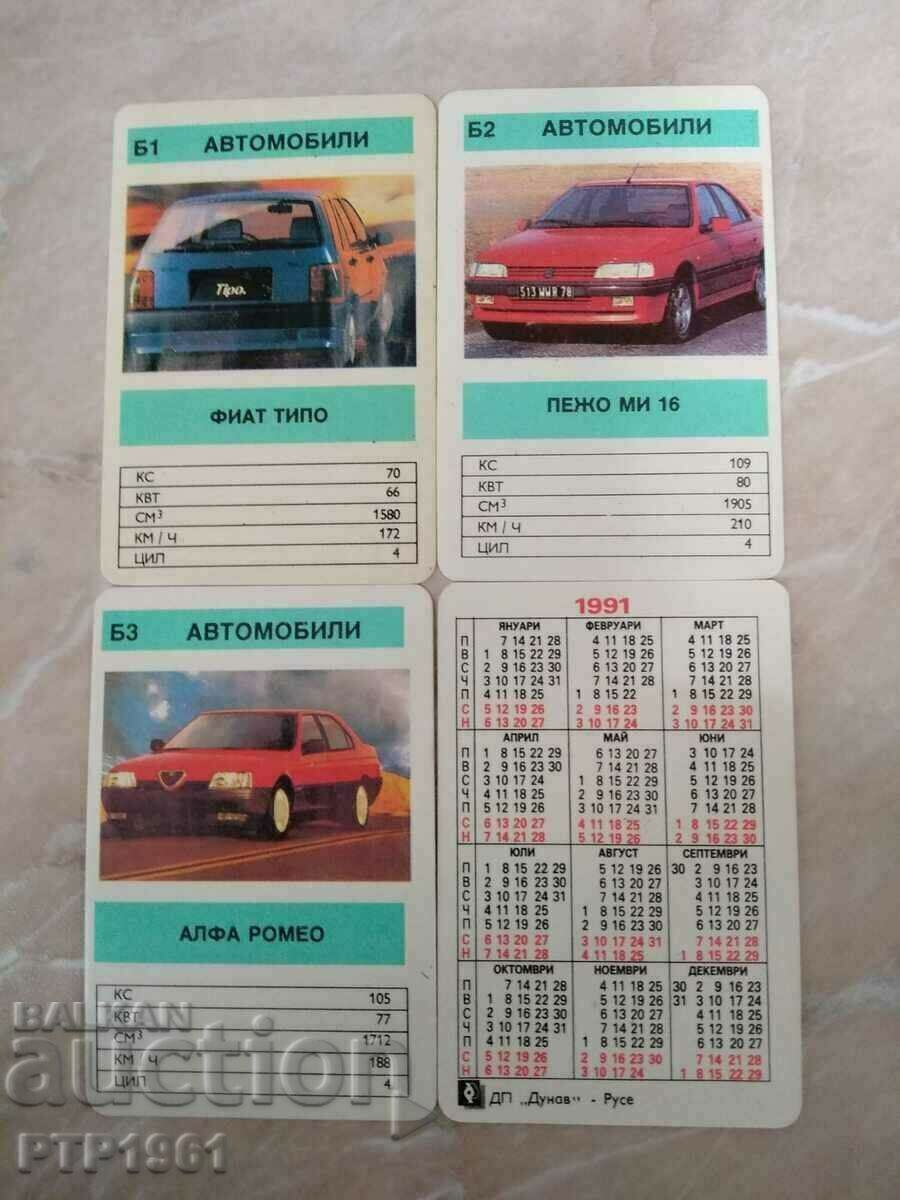 calendars-cars with price 8.00 BGN | € 4.09