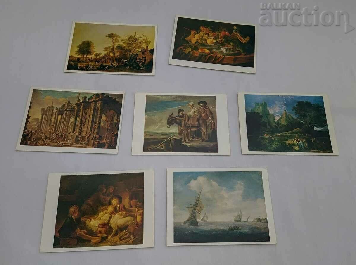 Auction  MASTERPIECES XIII - XVIII c. HERMITAGE SET 15 ISSUE 1981