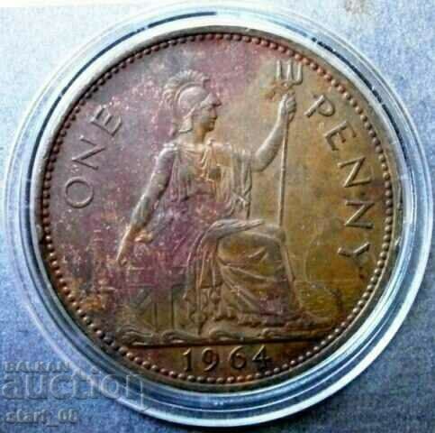 1 penny 1964