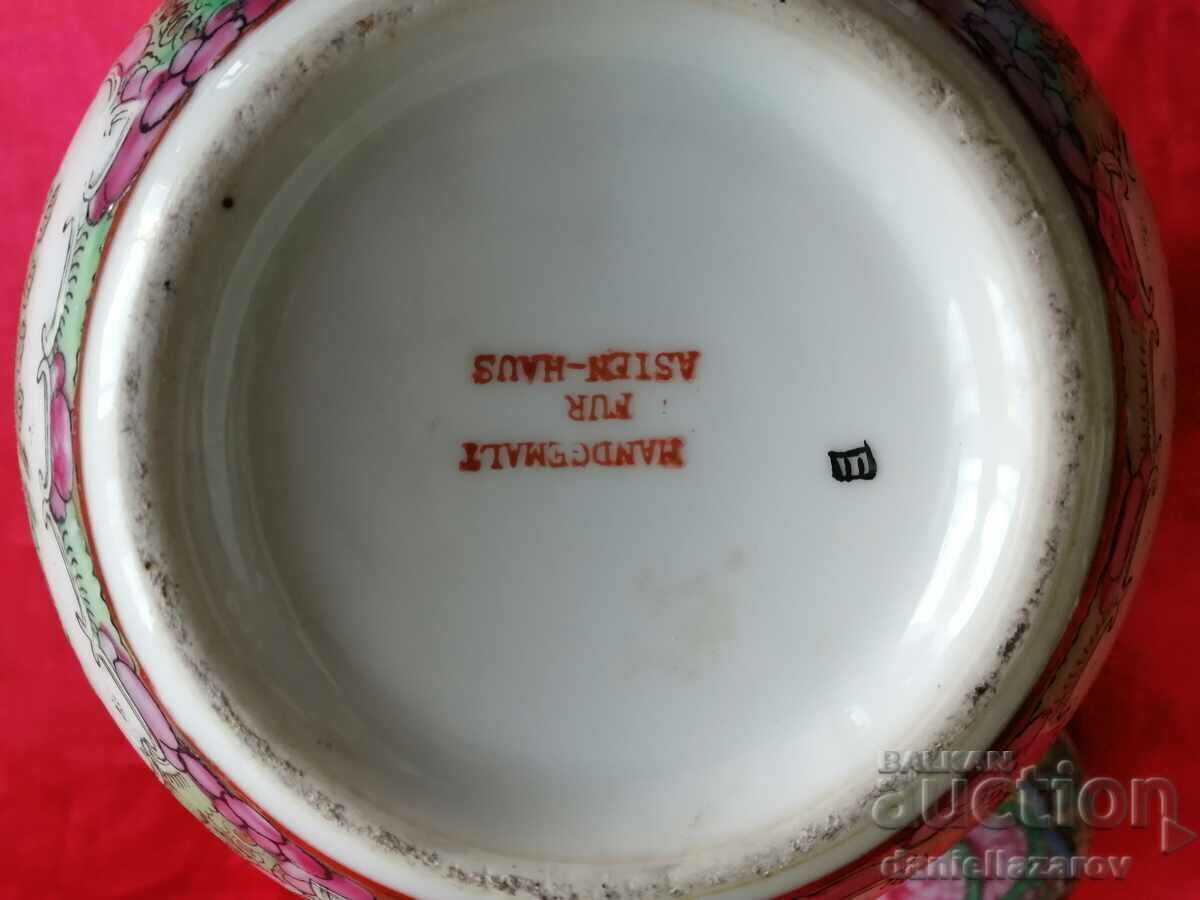 Unique CHINESE Urn, Vase, Ginger Jar, Gold - 7