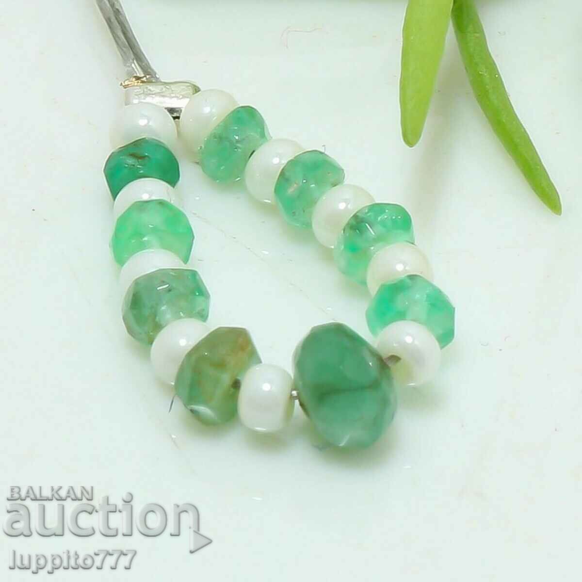 5.90 carat emerald emerald string