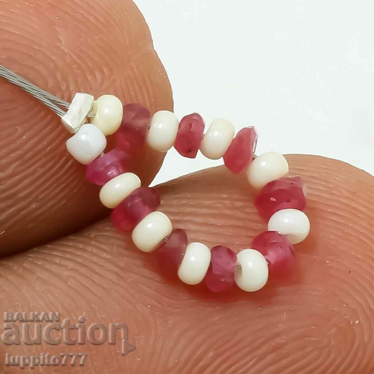 3.99 carat ruby strung with price 39.99 BGN | € 20.45 3.99 carat ruby strung with price 39.99 BGN | € 20.45