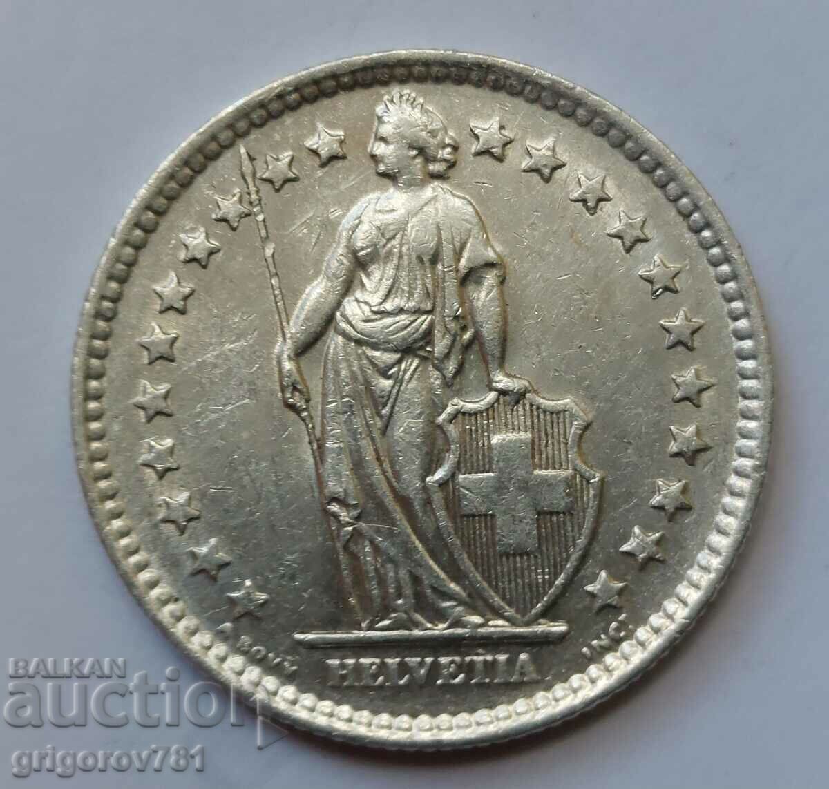 2 Φράγκα Ασημένιο Ελβετία 1963 Β - Ασημένιο νόμισμα #13 με τιμή € 10.23 | 20.01 BGN