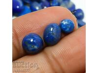 4,50 carate lapis lazuli 3 piese cabochon oval