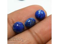 4,20 carate lapis lazuli 3 piese cabochon oval