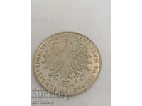 5 stamps Germany 1983 G nickel