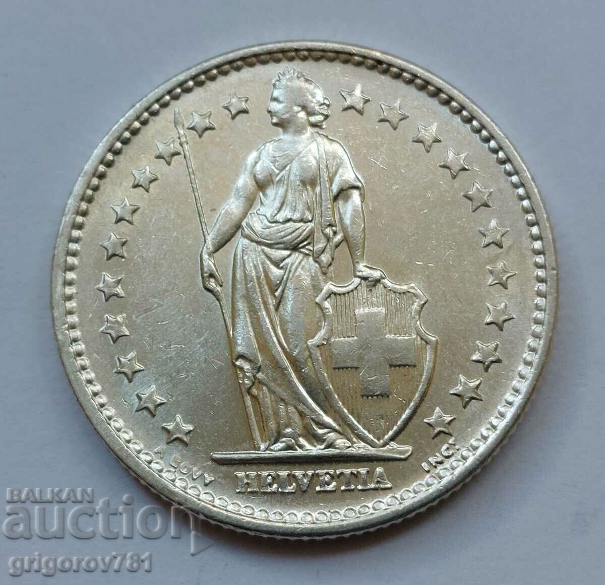 2 Φράγκα Ασημένιο Ελβετία 1965 B - Ασημένιο νόμισμα #24 με τιμή € 12.27 | 24.00 BGN 2 Φράγκα Ασημένιο Ελβετία 1965 B - Ασημένιο νόμισμα #24 με τιμή € 12.27 | 24.00 BGN