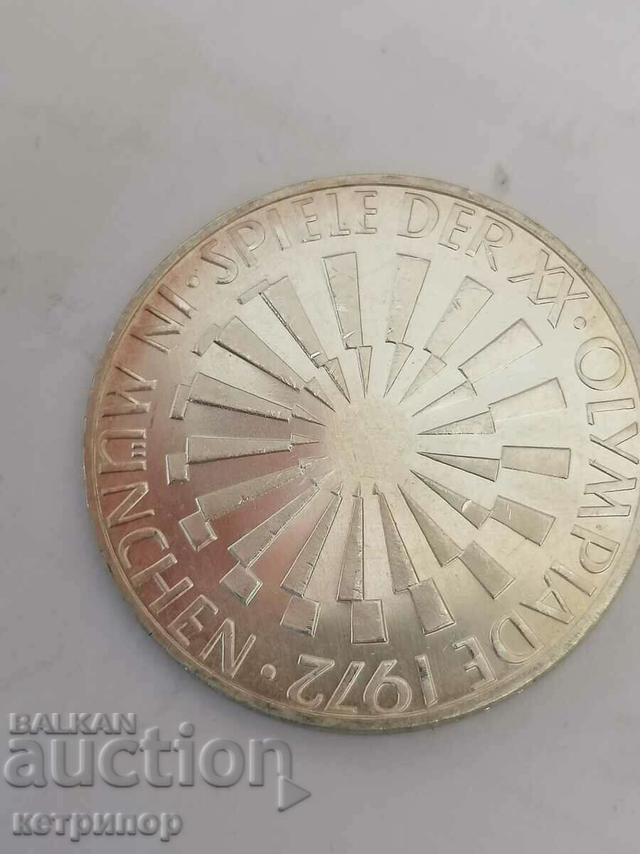 10 stamps Germany 1972 G silver with price 25.50 BGN | € 13.04 10 stamps Germany 1972 G silver with price 25.50 BGN | € 13.04