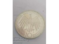 10 γραμματόσημα Γερμανία 1972 F ασήμι