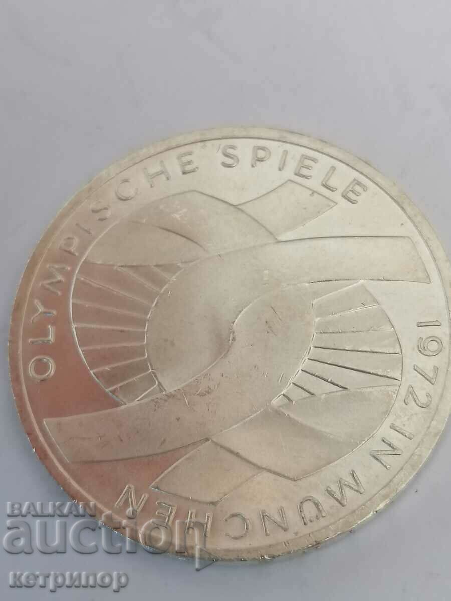 10 stamps Germany 1972 J silver with price 25.50 BGN | € 13.04 10 stamps Germany 1972 J silver with price 25.50 BGN | € 13.04