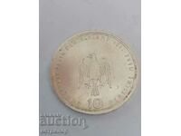 10 марки Германия 1987 г J сребърна