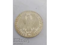10 марки Германия 1989 г G сребърна