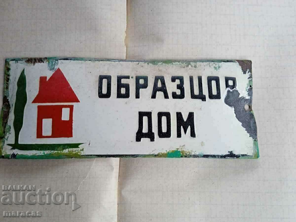 Placa metalica Placa metalica