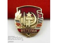 Ветеран от войната на СССР- Възпоменателна значка
