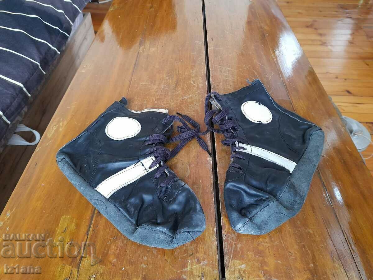 Pantofi din piele vechi