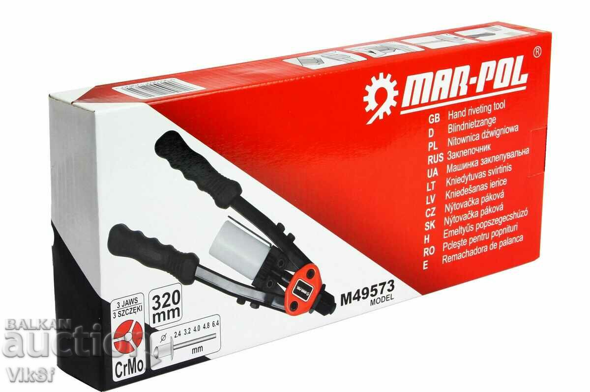 MAR-POL hand threader set M3 – M12 / 410 mm - 6 MAR-POL hand threader set M3 – M12 / 410 mm - 6