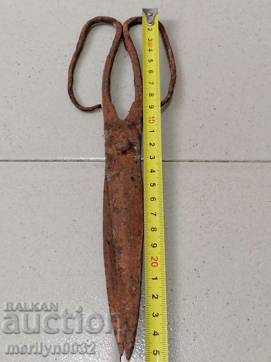 Renaissance forged scissors, wrought iron - 6 Renaissance forged scissors, wrought iron - 6