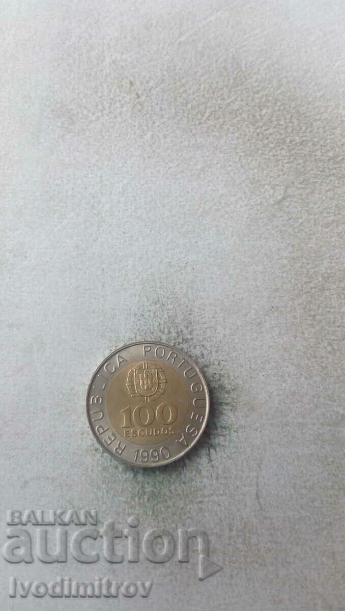 Portugal 100 escudo 1990