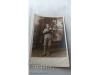 Снимка Добричъ Младо момче с цигулка 1937