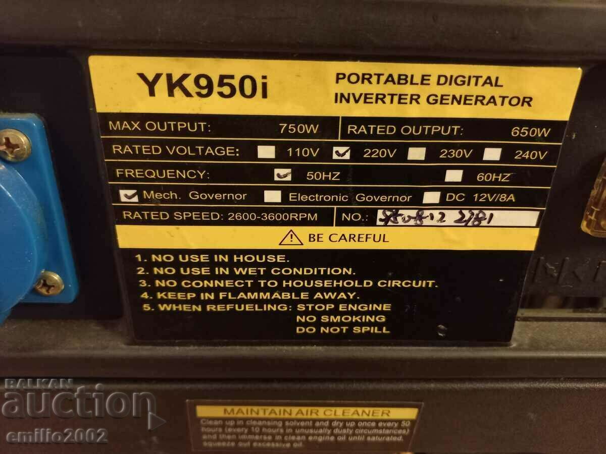 Auction Portable gasoline generator Auction Portable gasoline generator