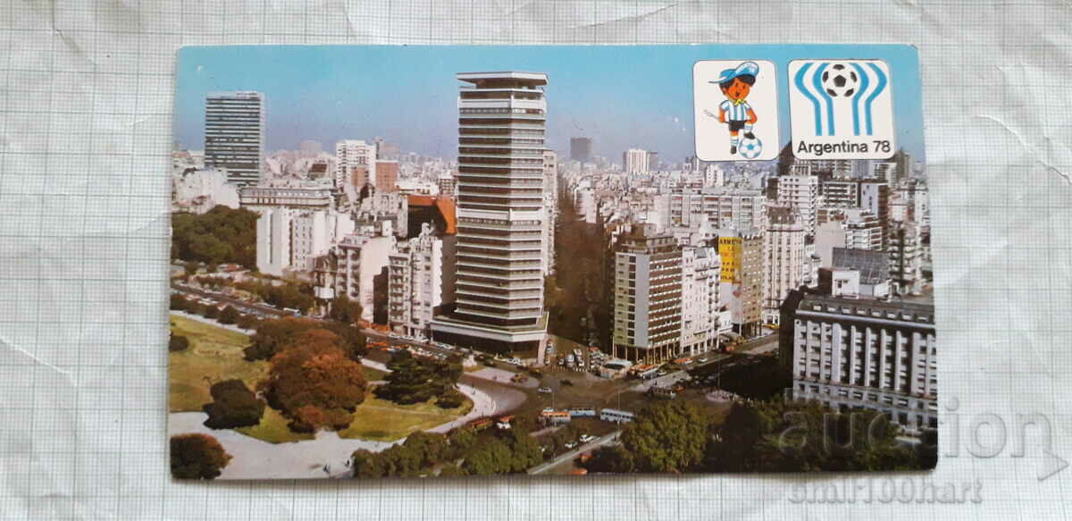 Card-Buenos Aires FIFA World Cup Argentina 78