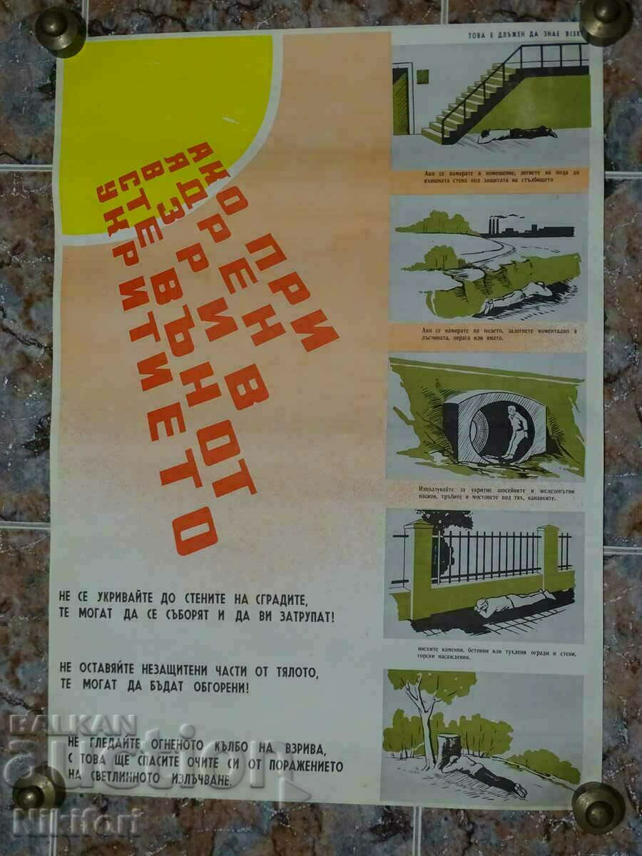 Afișe Panouri Apărare Civilă 7 buc. - 7 Afișe Panouri Apărare Civilă 7 buc. - 7