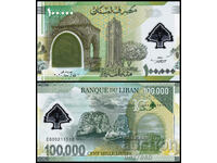 ❤️ ⭐ Lebanon 2020 100000 livres polymer jubilee UNC new ⭐ ❤️