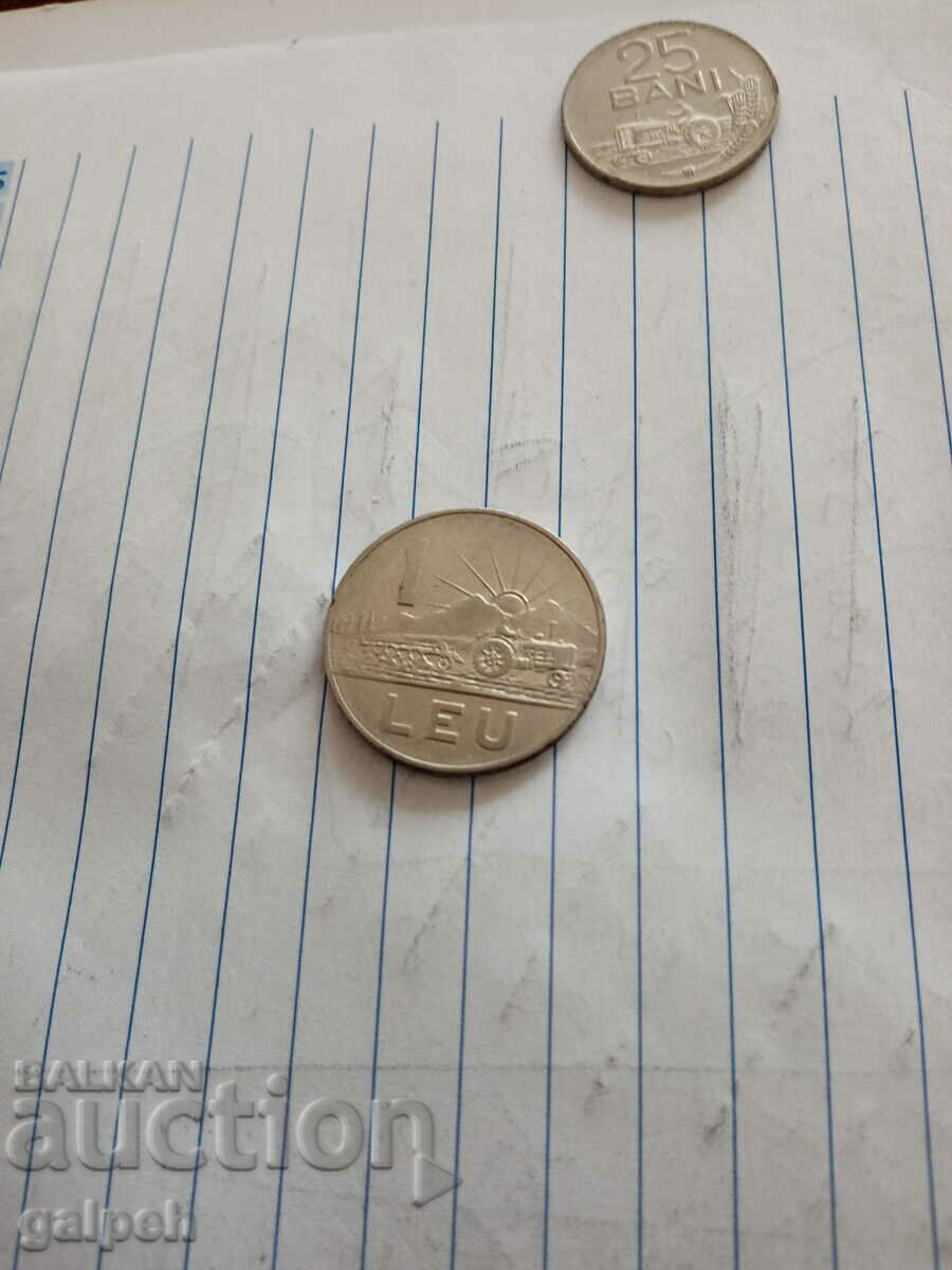 Auction ROMANIA - LOT OF COINS - 4 pcs. - BGN 2 Auction ROMANIA - LOT OF COINS - 4 pcs. - BGN 2