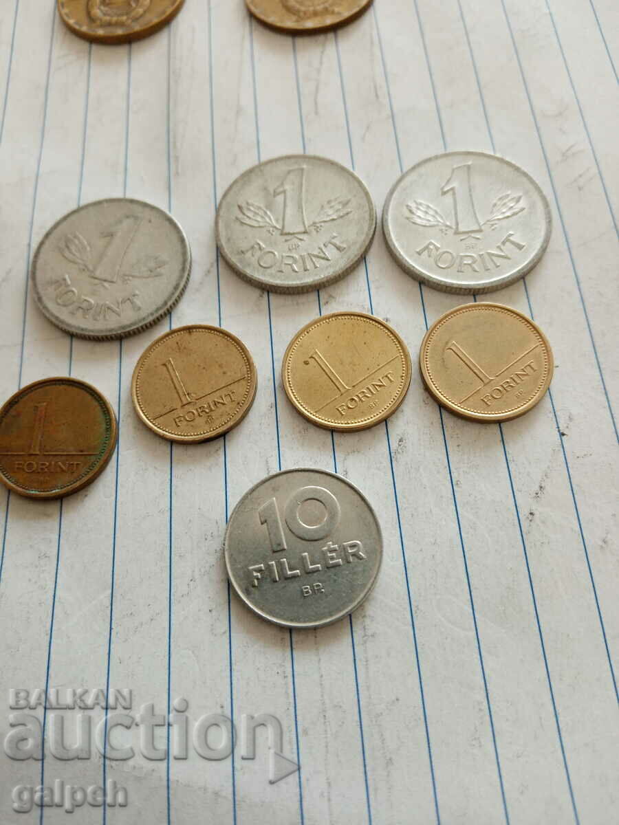Auction HUNGARY - LOT OF COINS - 11 pcs. - BGN 3 Auction HUNGARY - LOT OF COINS - 11 pcs. - BGN 3