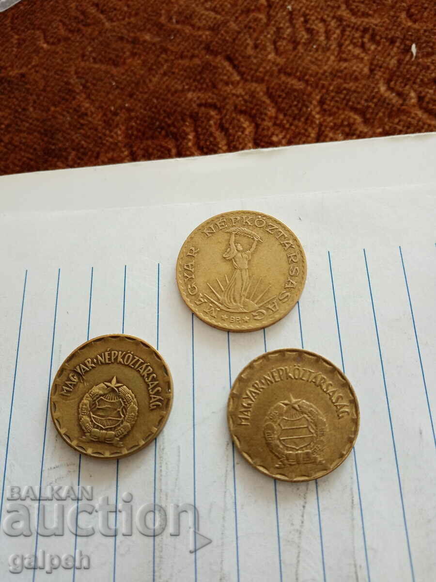 Delivery of HUNGARY - LOT OF COINS - 11 pcs. - BGN 3 Delivery of HUNGARY - LOT OF COINS - 11 pcs. - BGN 3