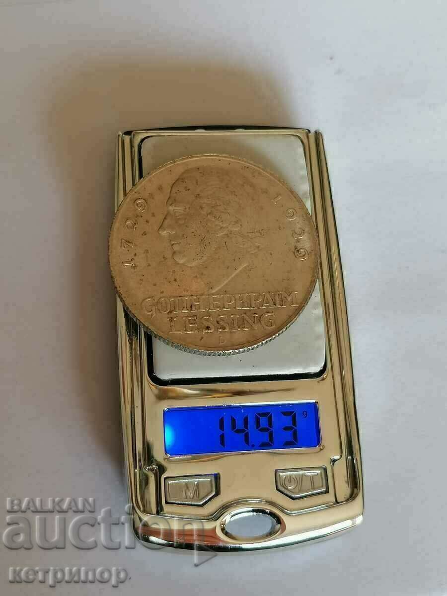 3 Stamps 1929 D Germany Silver Weimar Republic with price € 85.00 | 166.25 BGN