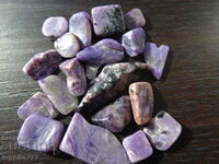 26.32 grams of charoite 20 pieces cabochon