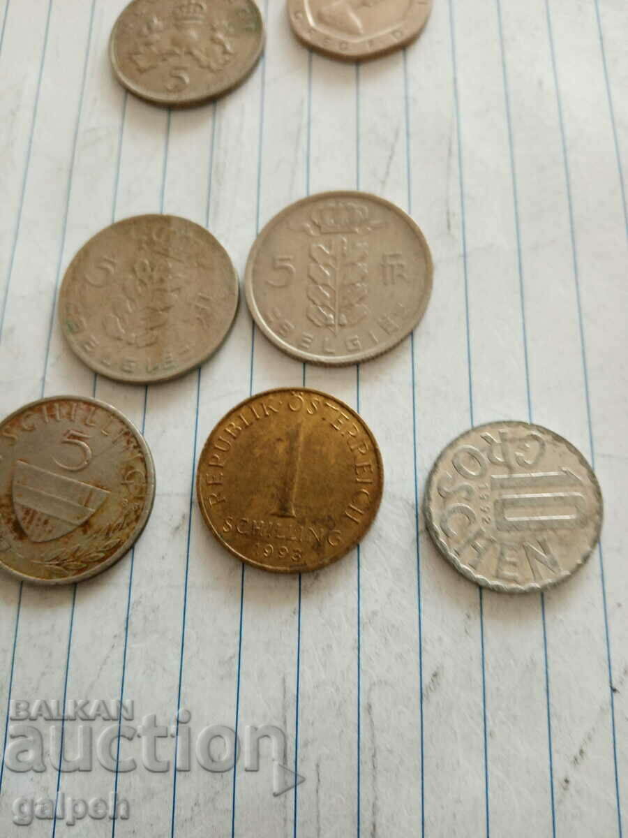 Auction  COINS - MIXED LOT - 15 pcs. - BGN 6