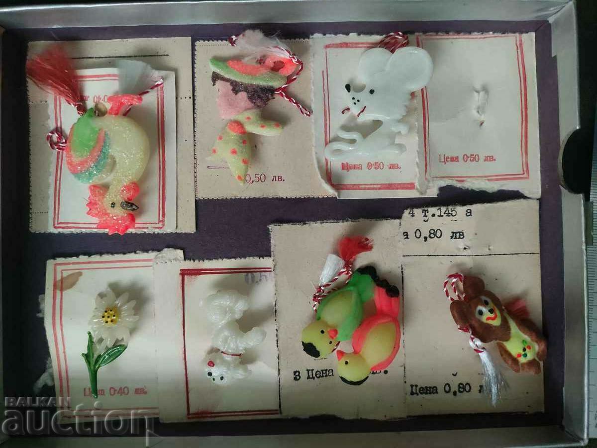 Martenits cu figurine 2 NRB fosforescente (luminoase) - 5